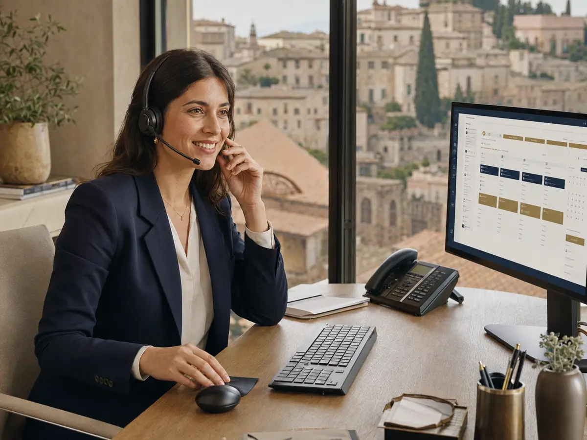 Customer service moda lusso